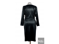 Vestido Negro Satinado Georges Rech